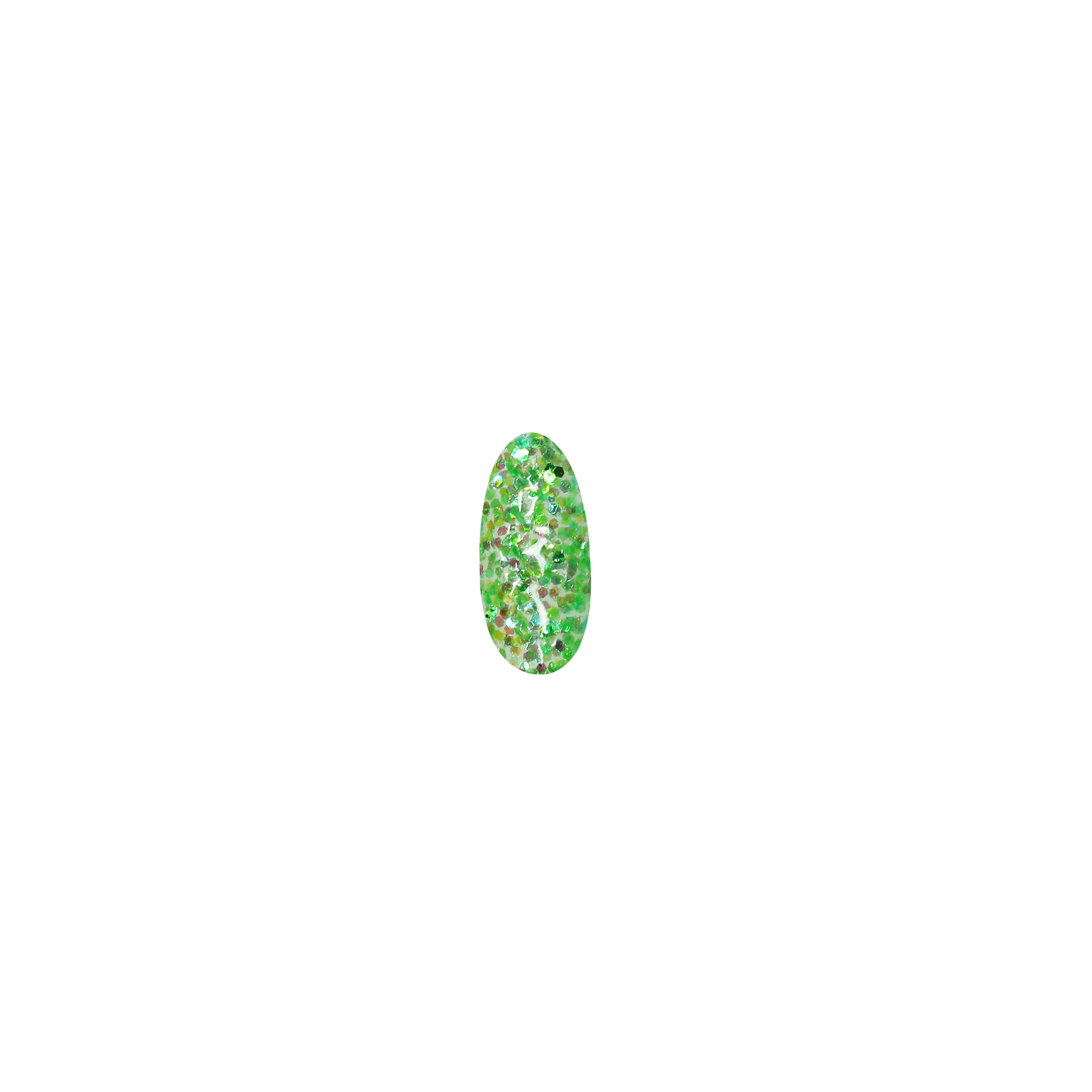 Ronney Pyłek do paznokci glitter zielony