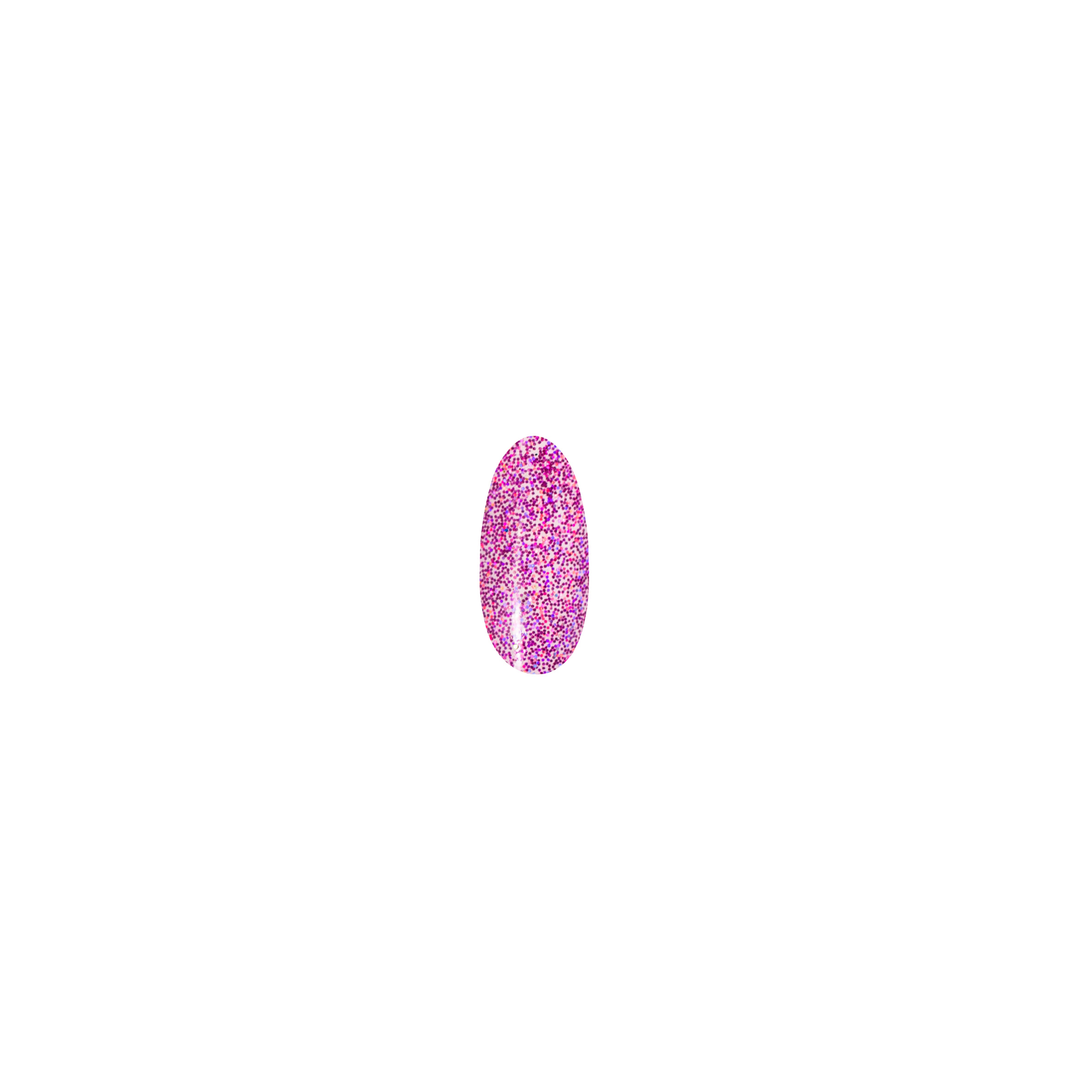 Ronney Pyłek do paznokci holo różowo-czerwony