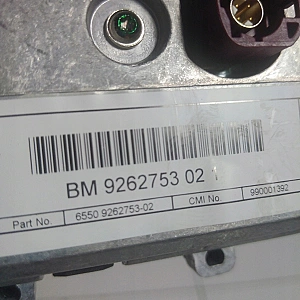 BMW F30 F31 WYŚWIETLACZ MONITOR 9262753