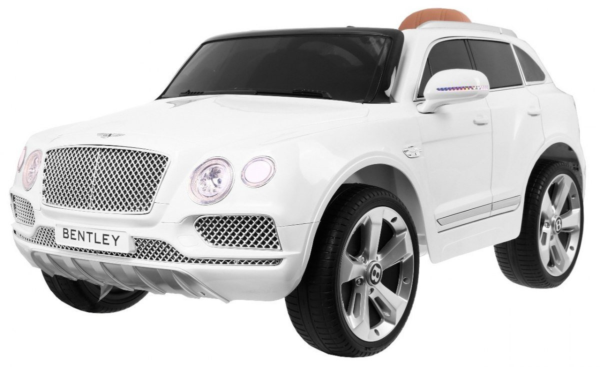 Pojazd Bentley Bentayga Biały Auto na akumulator dla dzieci Samochód elektryczny