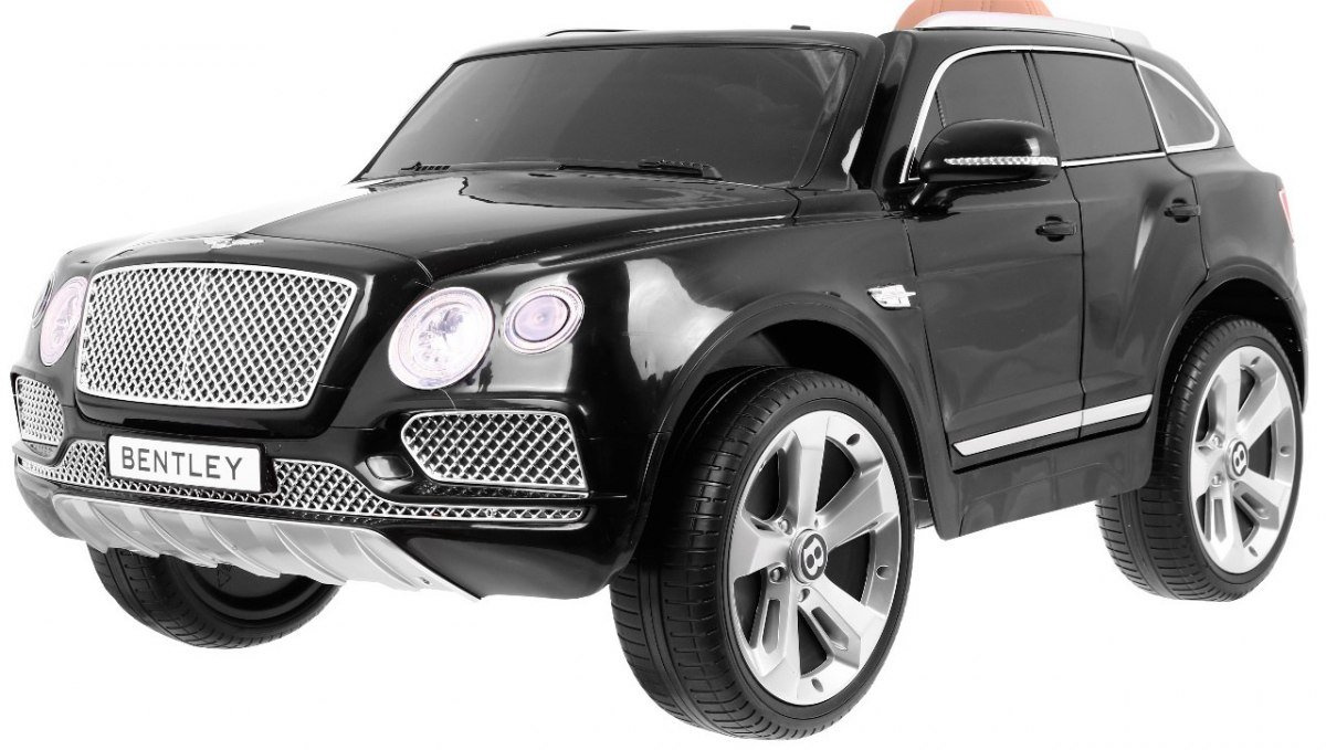Pojazd Bentley Bentayga Czarny Auto na akumulator dla dzieci Samochód