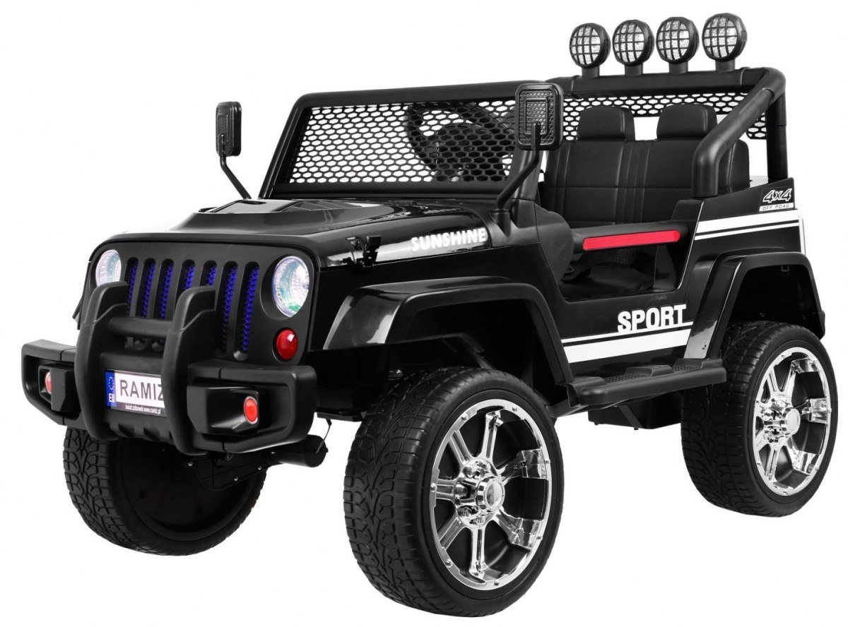 Pojazd NEW Raptor DRIFTER Napęd 4X4 Czarny Auto na akumulator dla dzieci Samoch
