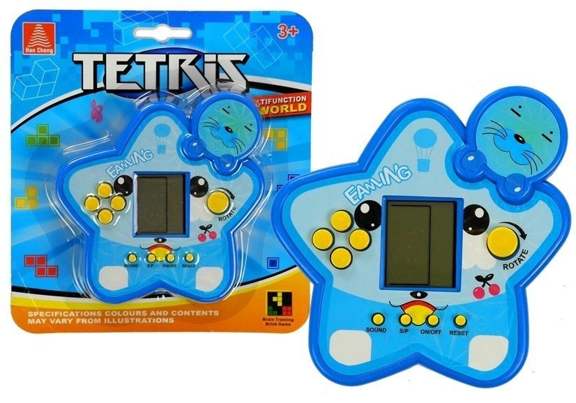 Gra Elektroniczna Tetris Gwiazdka Niebieska