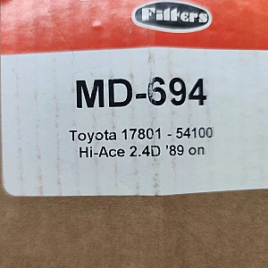 Alco Filter MD-694 Filtr powietrza Toyota HIACE IV