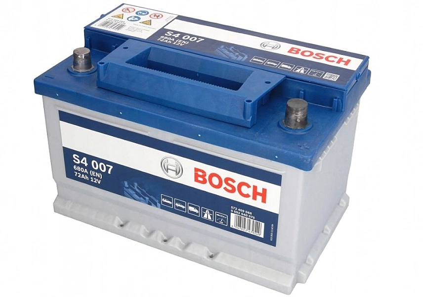 Akumulator BOSCH S4 72Ah 680A P+